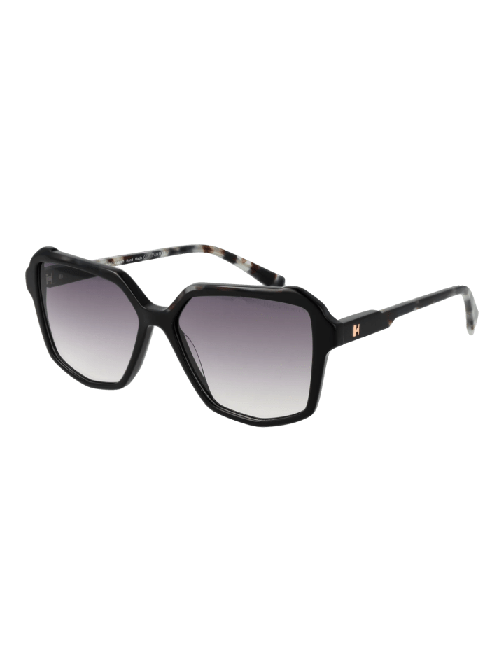 Damen Sonnenbrillen Quadrat Schwarz