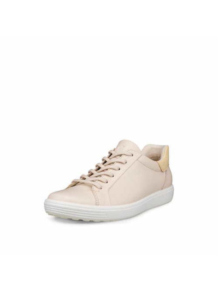 Schnürschuh in beige