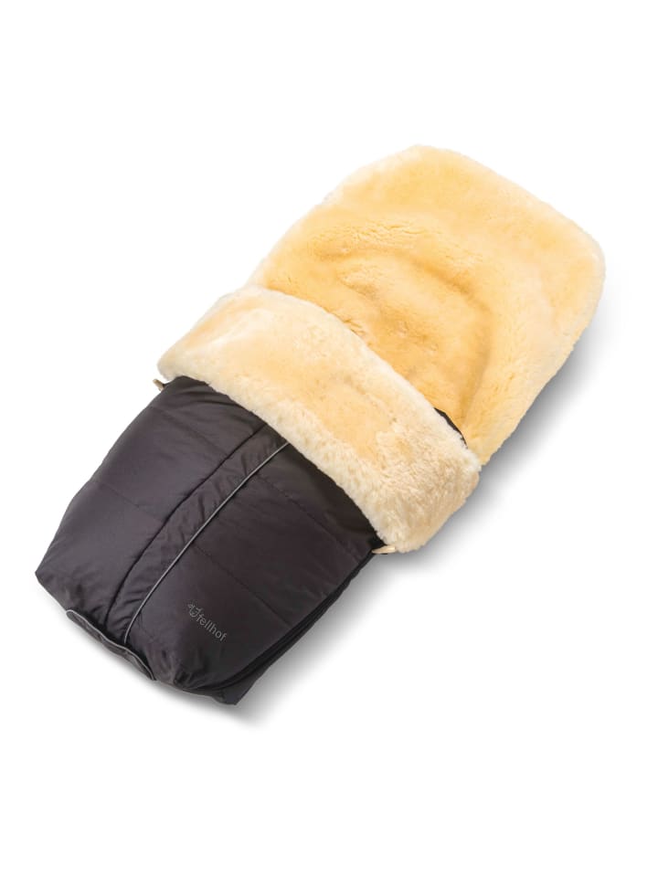 Kinderwagen-Fellsack Aspen TOP in Schwarz