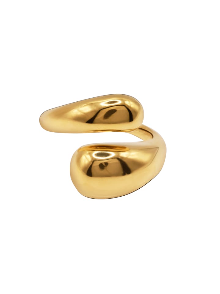 OneSize Ring Damen Elani goldfarben in goldfarben
