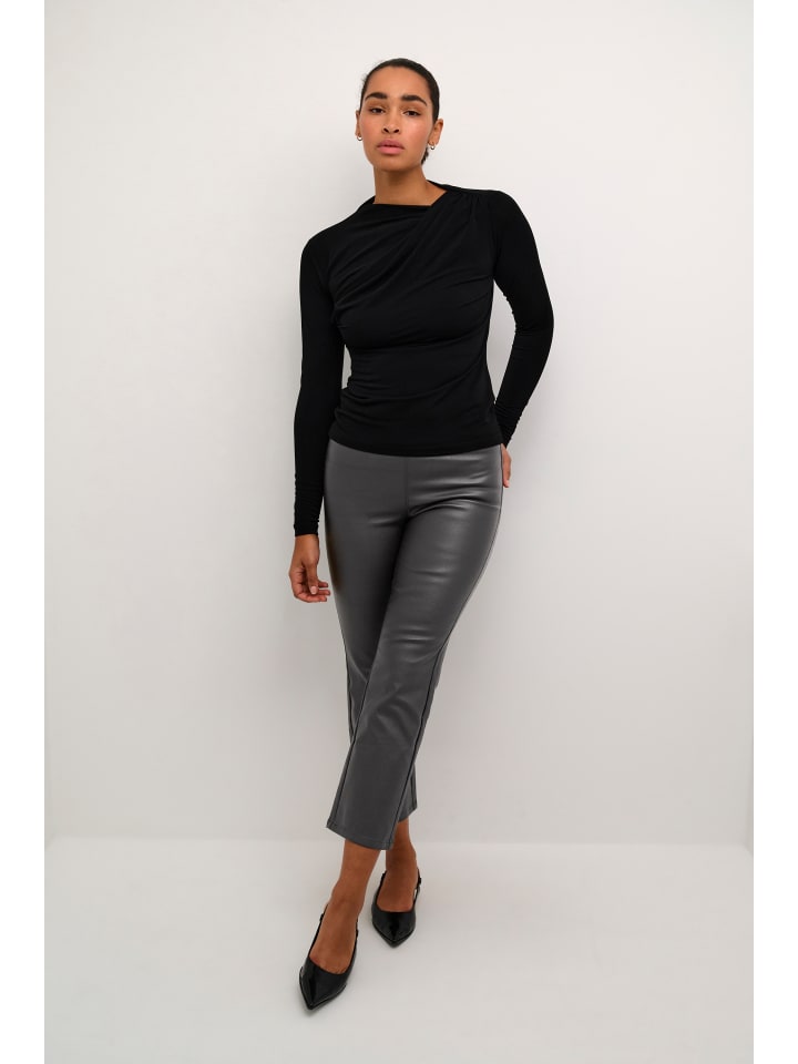Hose KAada Slim fit in Black Oyster