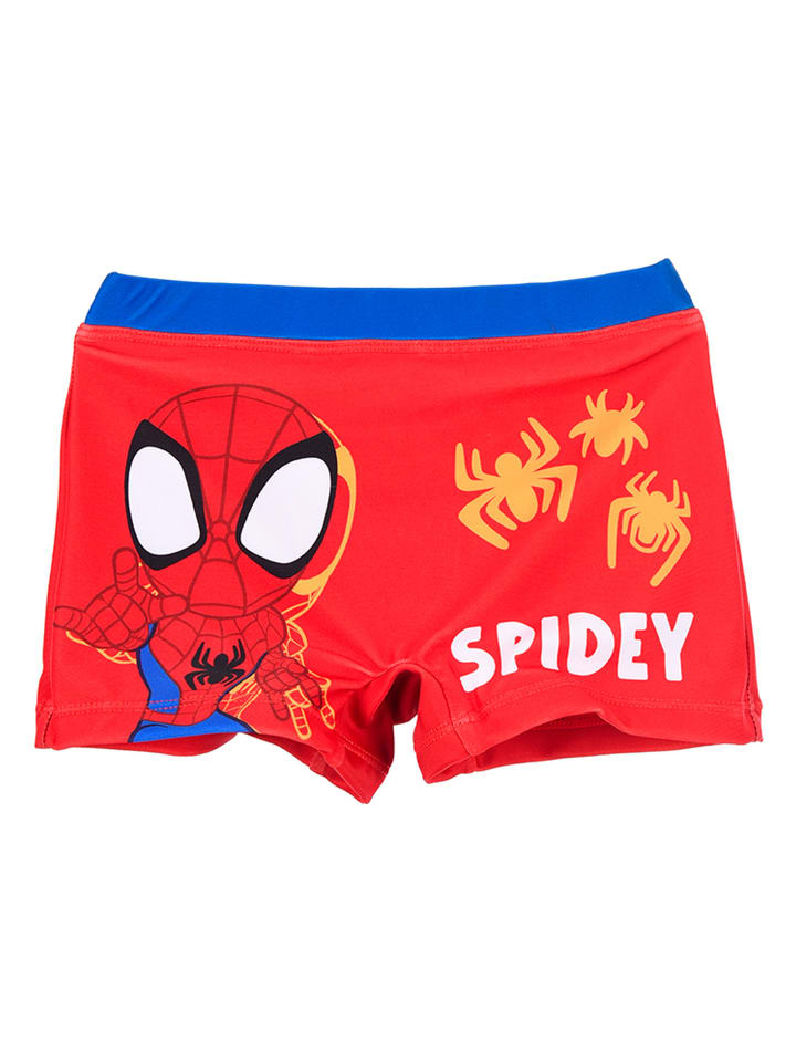 Marvel Spidey Badehose Jungen Badepants in Rot