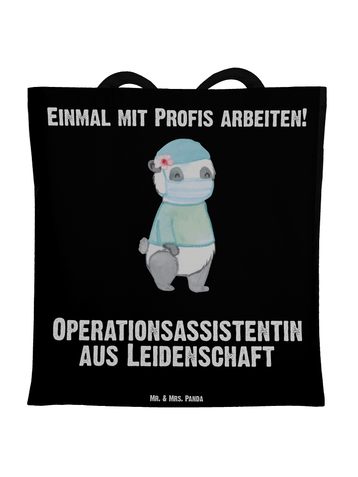 Tasche Operationsassistentin Leidenschaft mit S... in Schwarz