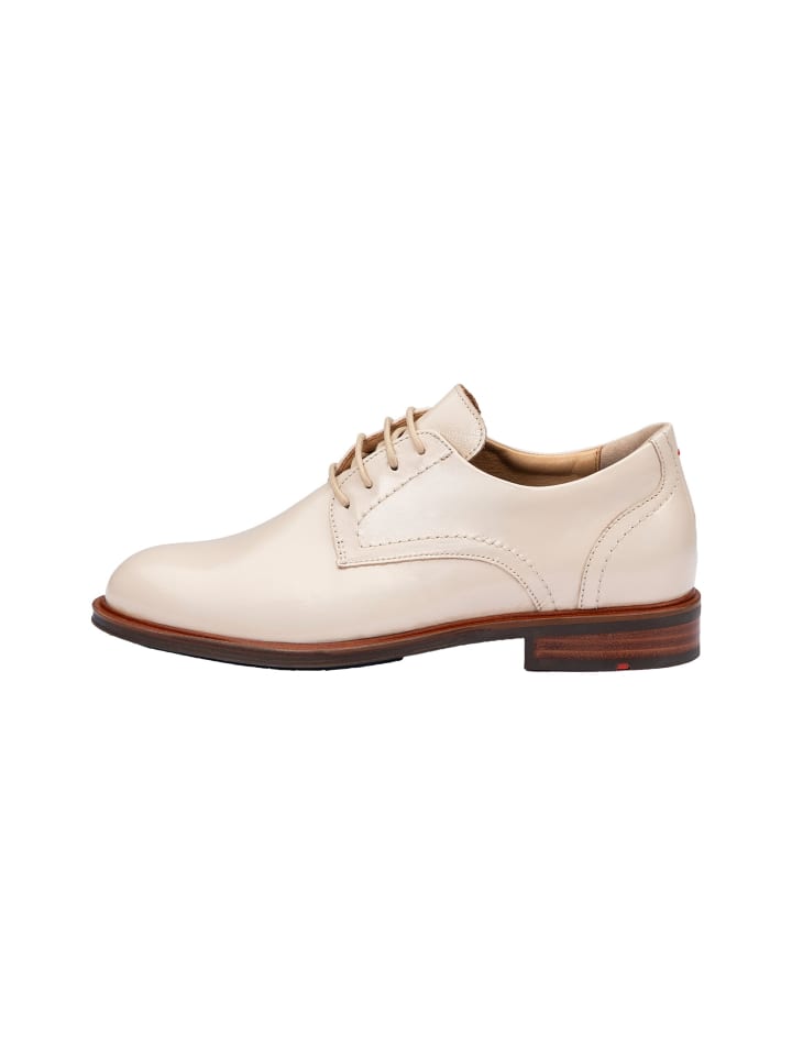 Schuhe Eleganter Schnürhalbschuh in BEIGE