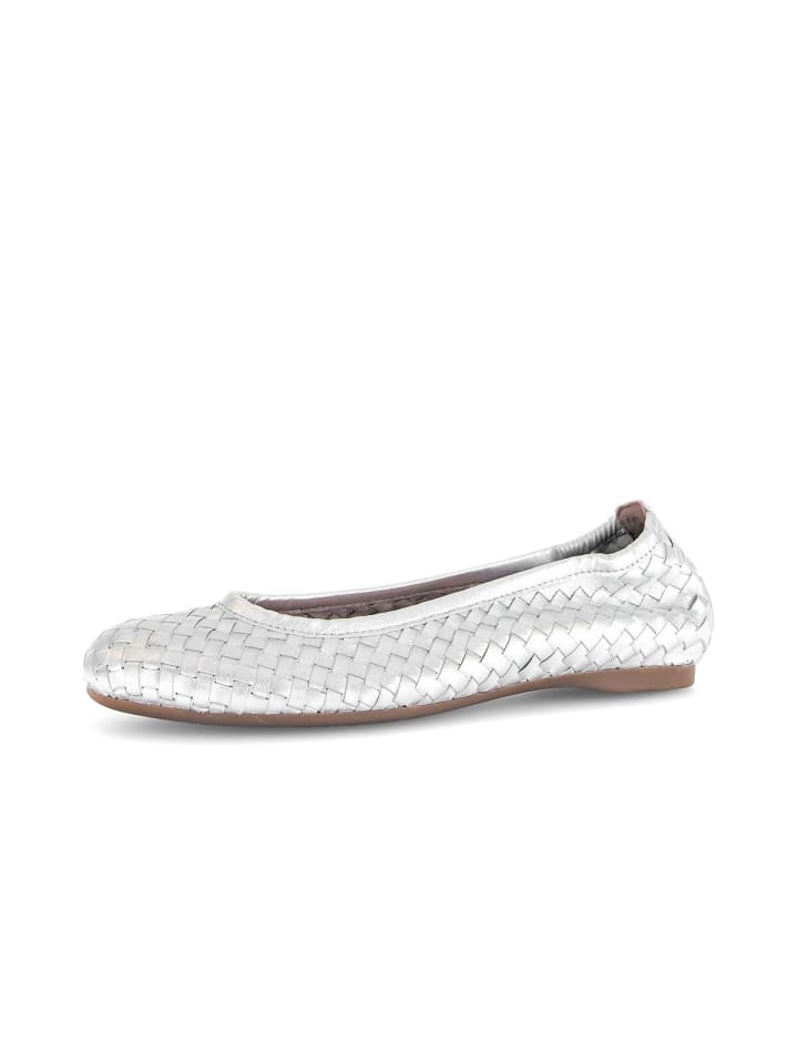 Elegante Ballerinas in silber