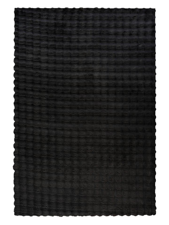 Wohnzimmer Teppich – Hailey 125 in schwarz - rechteckig