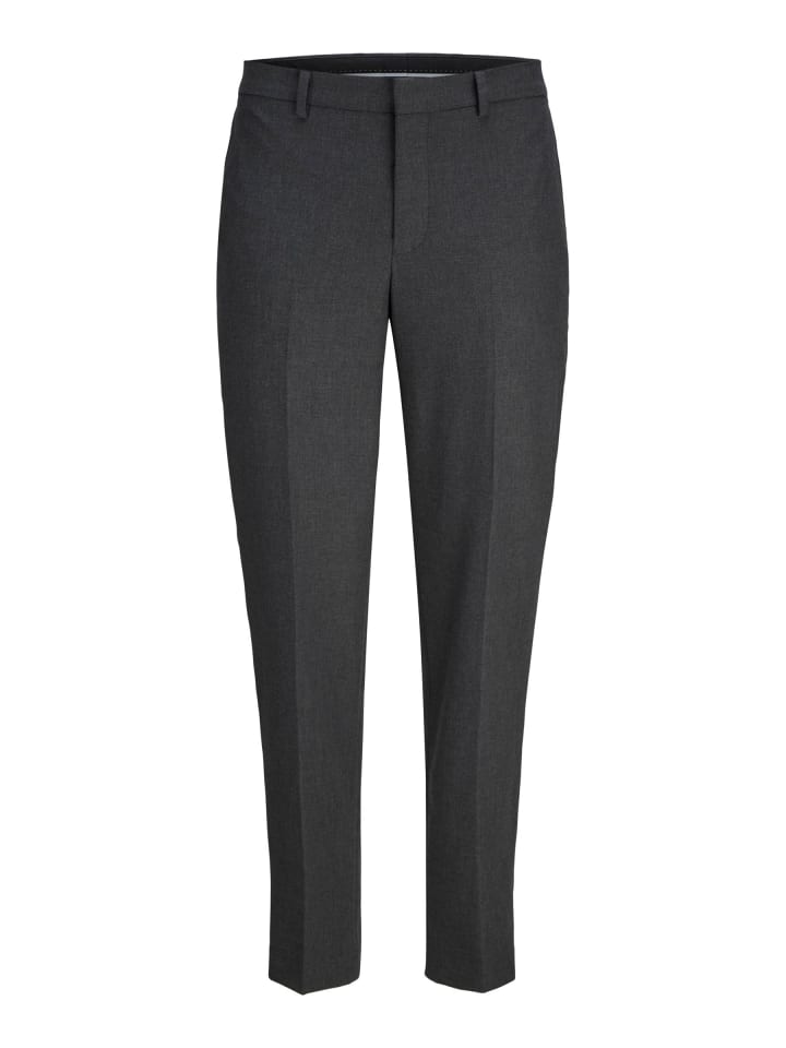 Anzughose in Dark Grey Melange