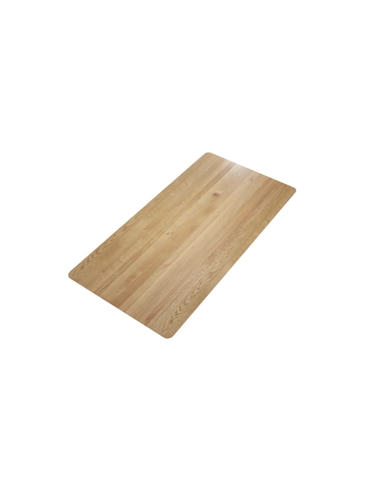 TISCHPLATTE Damiana 120x2,5x80 Esstischplatte Massivholz Wildeiche