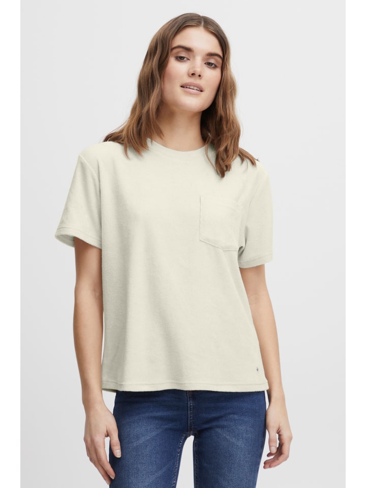 T-Shirt OXFrika in Beige