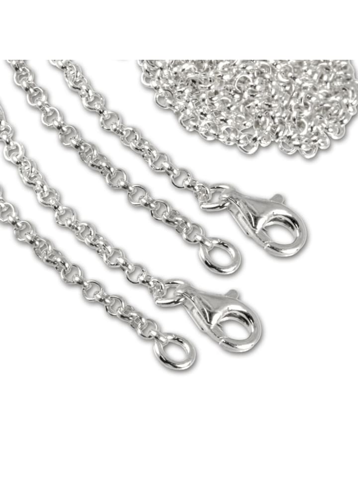 Halskette Silber 925 Sterling Silber beide Ketten je ca. 70cm