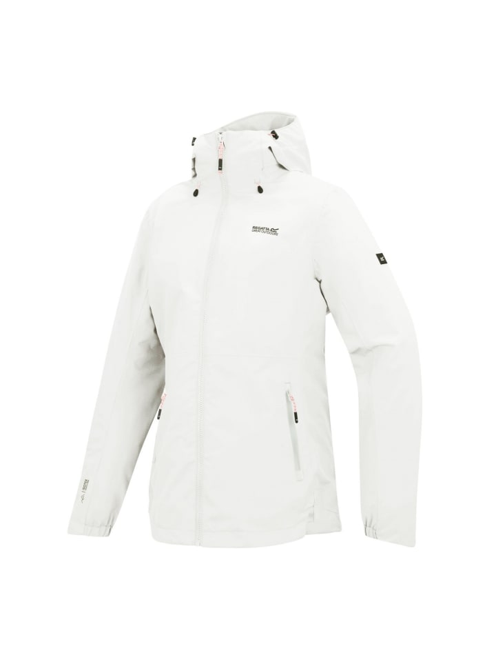 Hamara IV Outdoorjacke Wasserdicht mit Kapuze in weiß