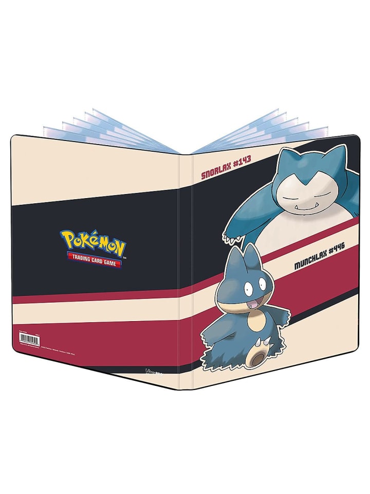 Sammel-Album A4 für 180 Karten | Relaxo & Mampfaxo | Pokemon