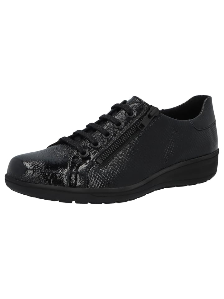 Damen- Schnürschuhe Heaven - Weite H in Schwarz