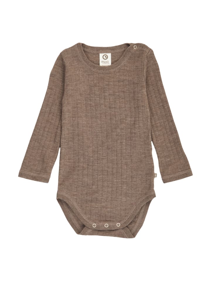 Langarmbody 1582078500 in braun