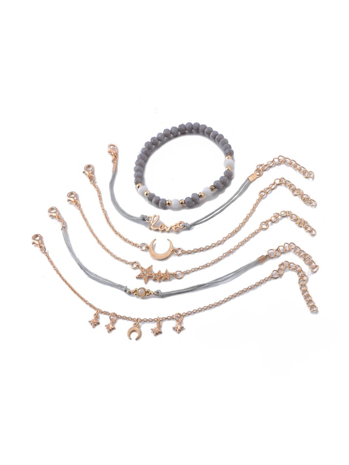 Armkette für Frauen Multi Armband goldfarben in goldfarben