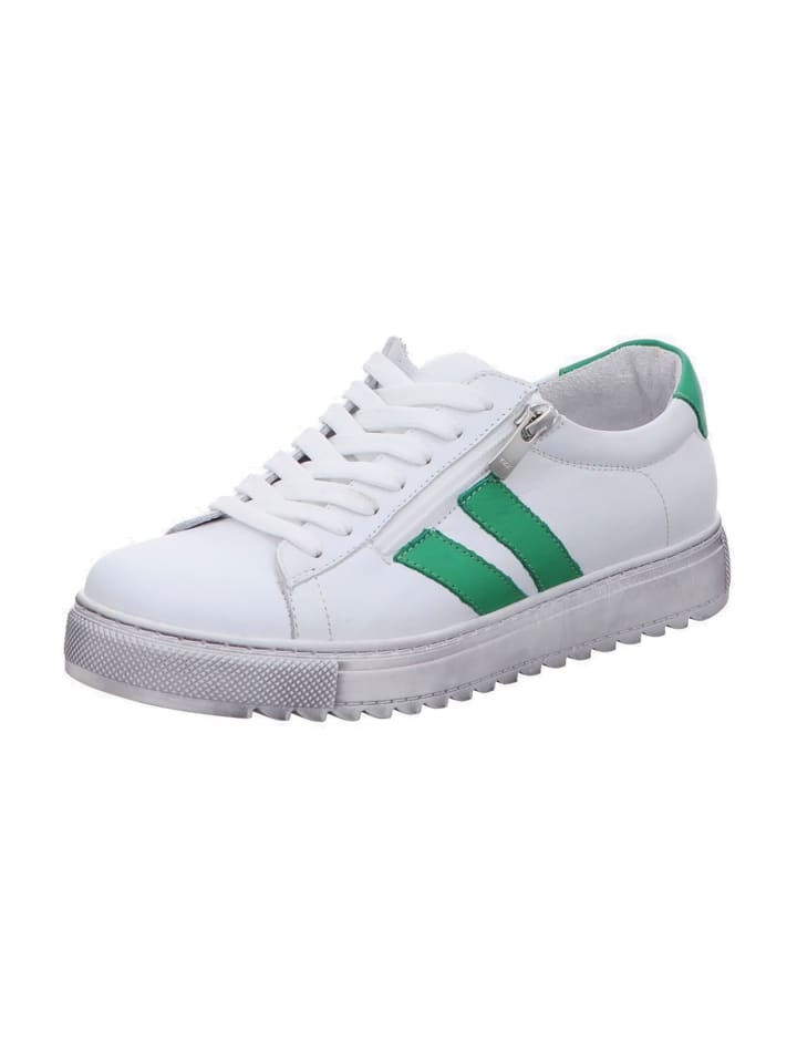Sportliche Schnürschuhe in Weiß