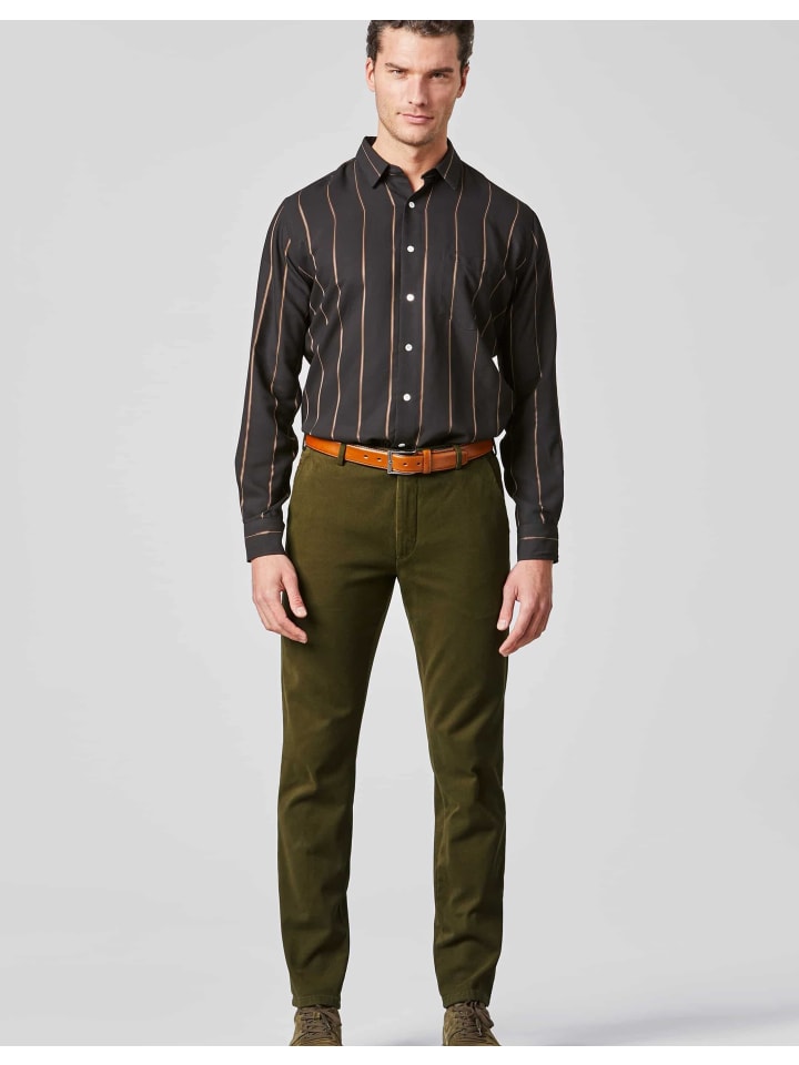 Chinohose Bonn in oliv
