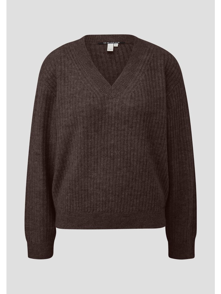 Strickpullover in 89W0_dunkelbraun