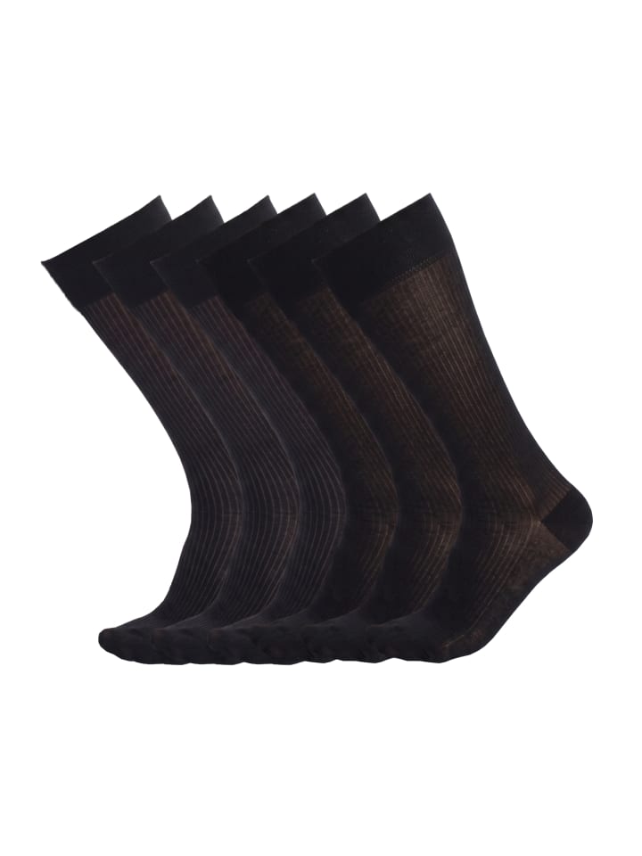 6er-Set: Socken in Multicolored