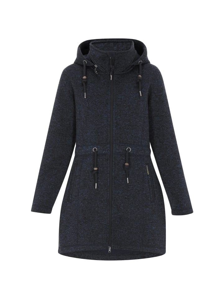 Women Jacket in navy melange