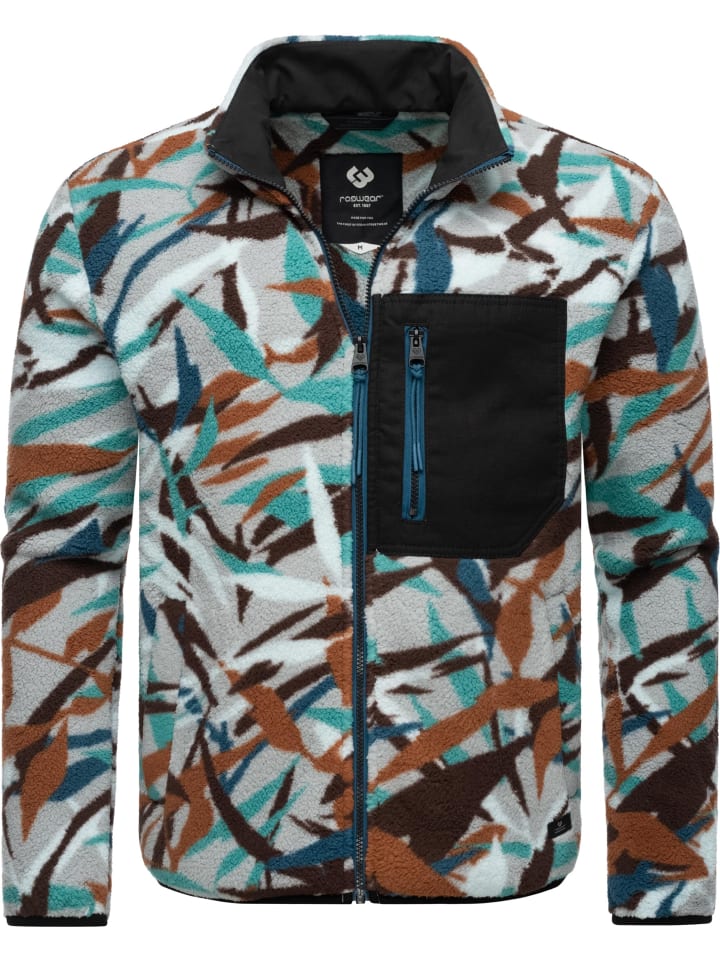 Fleecejacke Collsy in Aqua
