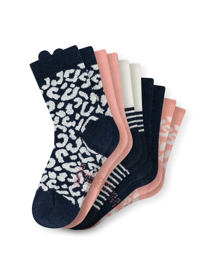 Socken 5er Pack in Blau