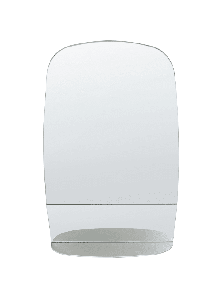 Wandspiegel BRANNAY in Silber - (W) 40 x (H) 60 x (L) 2 cm Vertikal