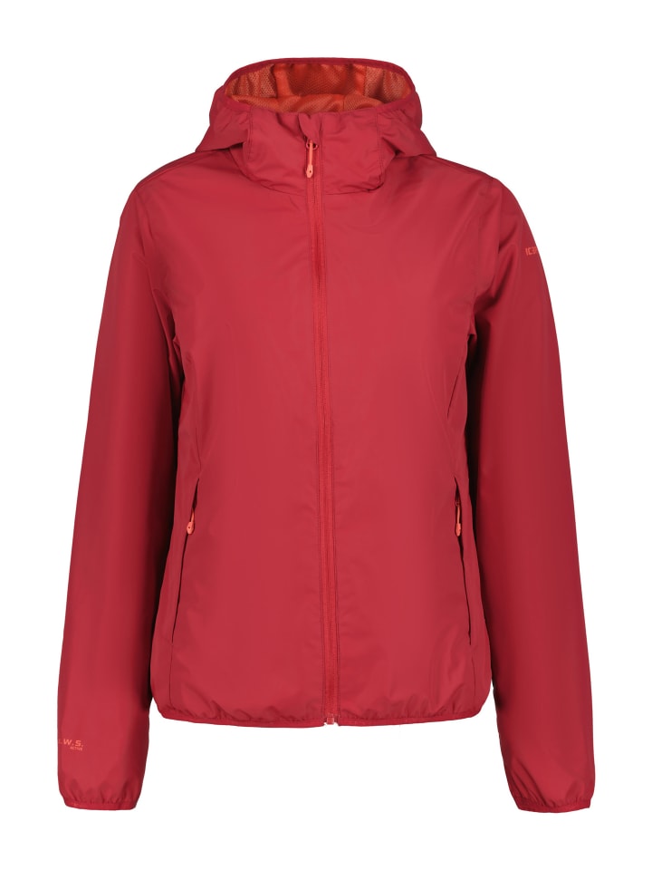 Regenjacke in rot