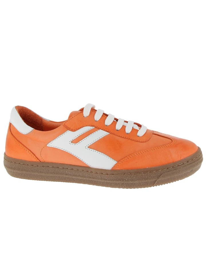 Damen- Schnürschuhe Da.-Sneaker in Rot