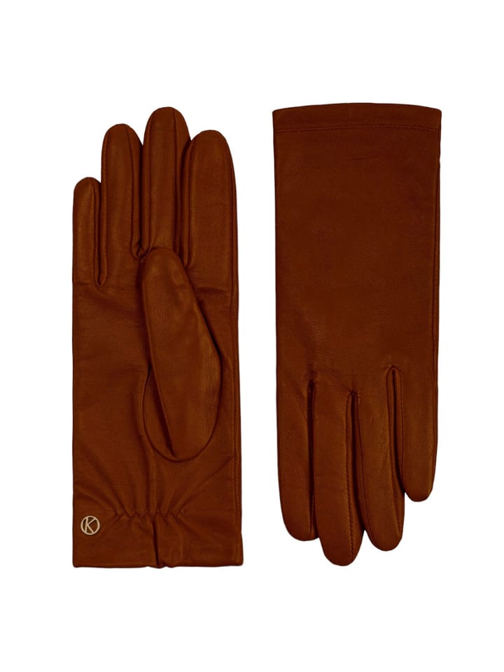 Chelsea Handschuhe Leder tobacco