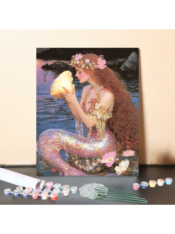 DIY Malen nach Zahlen Set-"Meereslicht"