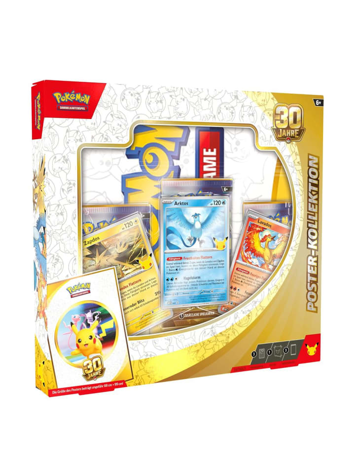 Poster Kollektion | Pokemon | Sammel-Karten | Edition deutsch 30 Jahre