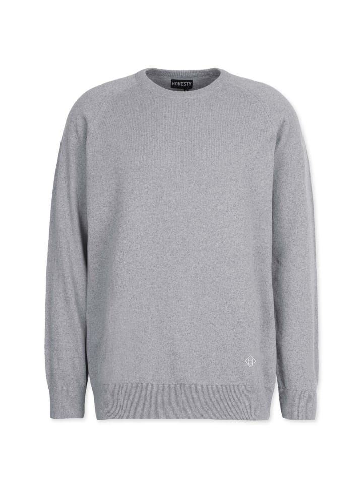 Knitter " Basic " in grau