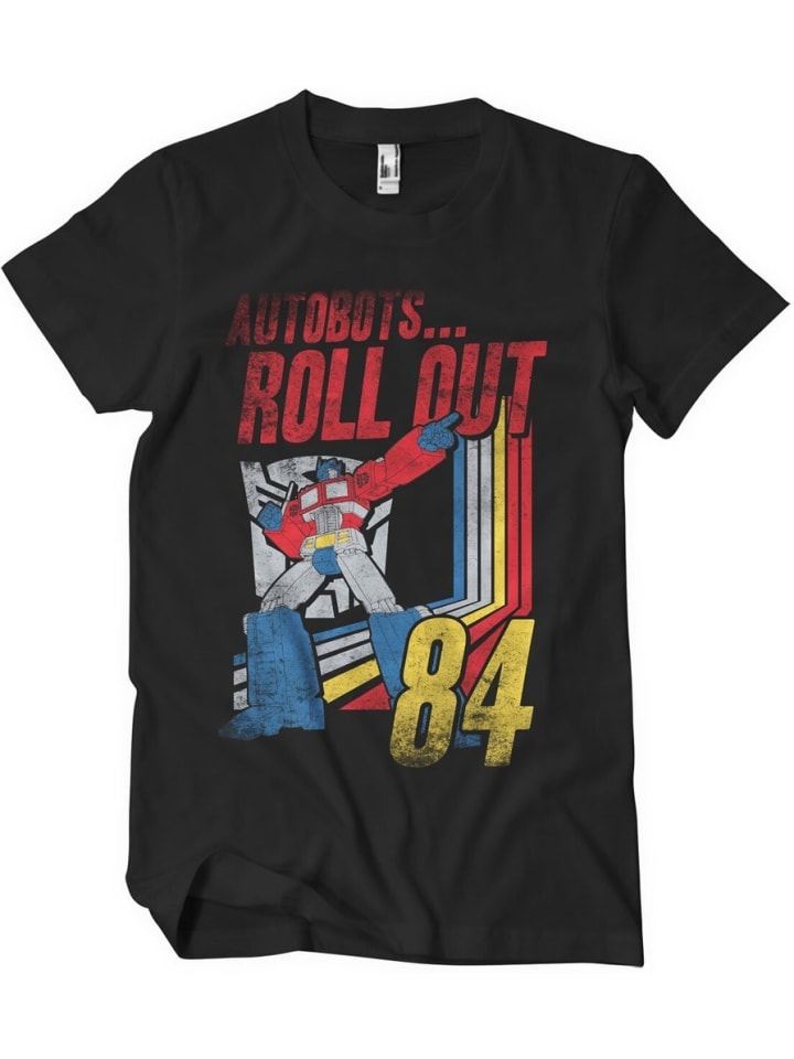 T-Shirt in Schwarz