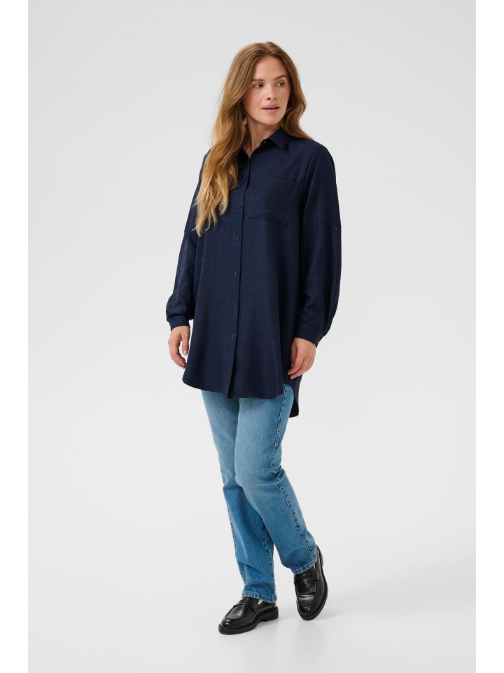 Langarm-Hemd KAellen Loose fit in Mood IndigoCC