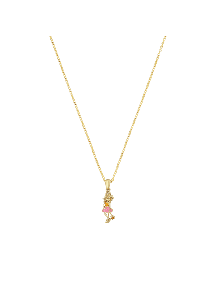 Kette mit Anhänger Silber 925 in Gold