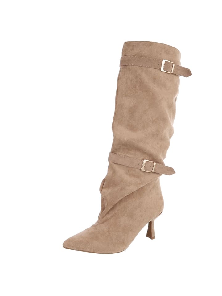 High Heel in Hellbraun