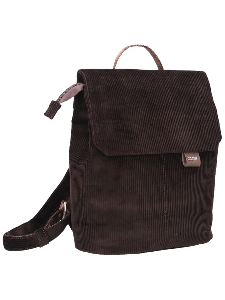 Rucksack Mademoiselle MR8 in Cord-Espresso