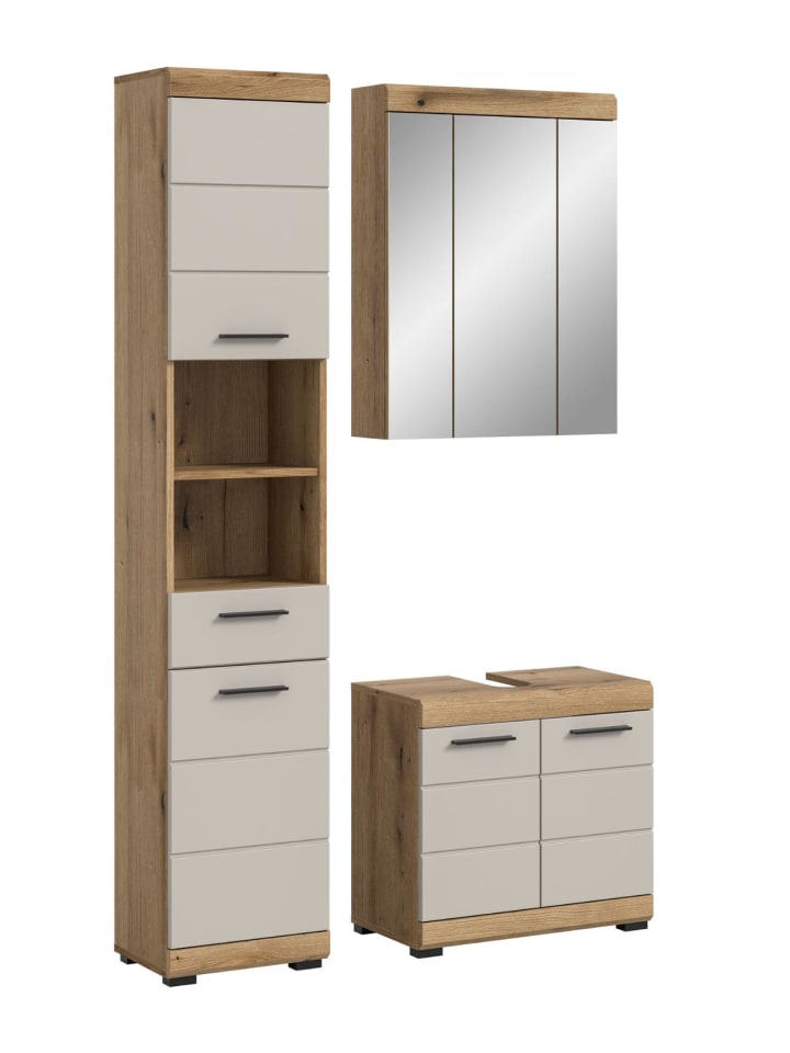Badmöbelset Scout (3-teilig) Kaschmir 112 x 34 cm