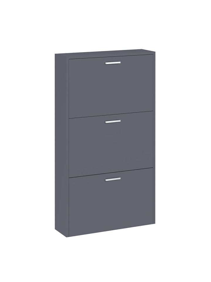 Schuhschrank SulosM anthrazit Anthrazit 59 x 17 cm