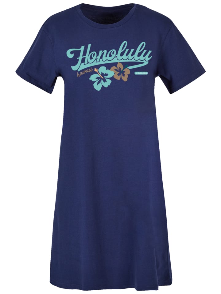 F4NT4STIC T-Shirt Dress Honolulu in lightnavy günstig kaufen | limango