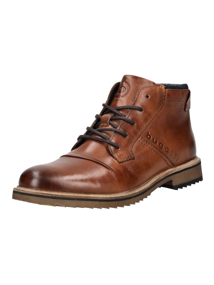 Stiefelette Cognac