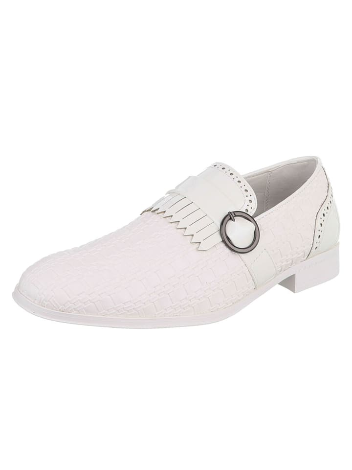 Halbschuh in Weiß