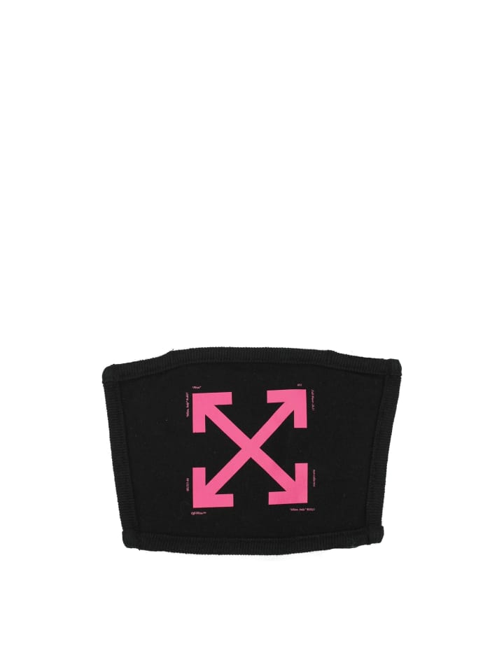 Schwarz Baumwolle Gesichtsmaske