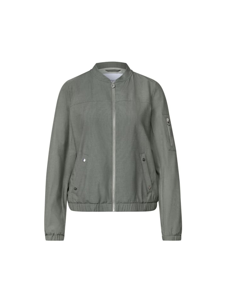 Jacke in bound green