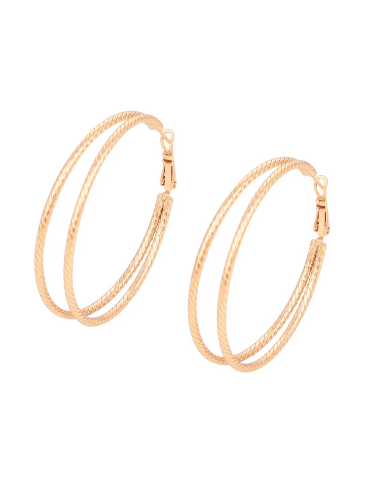 Women Earrings in Rose Gold
