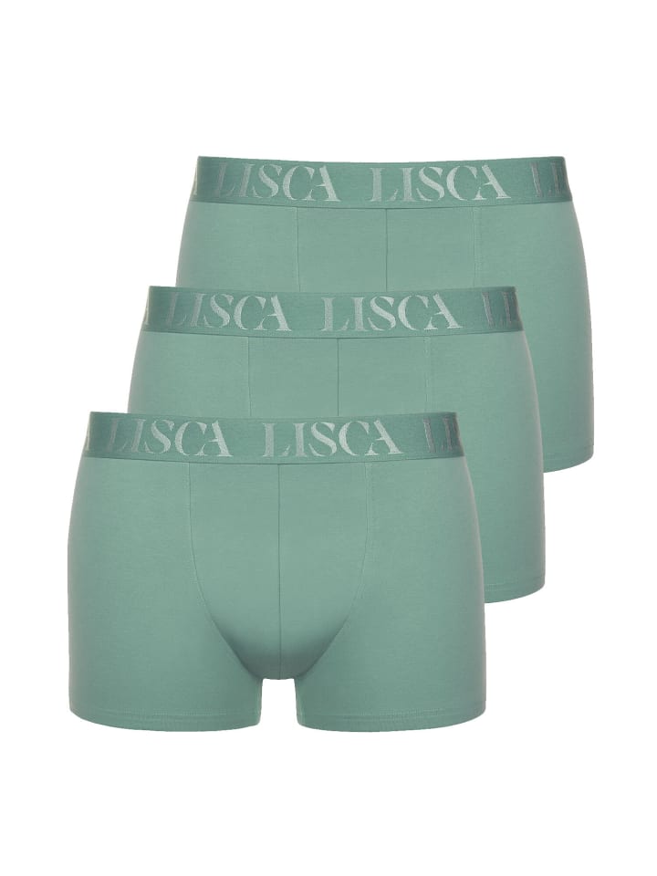 3er Pack Boxer in aloe green