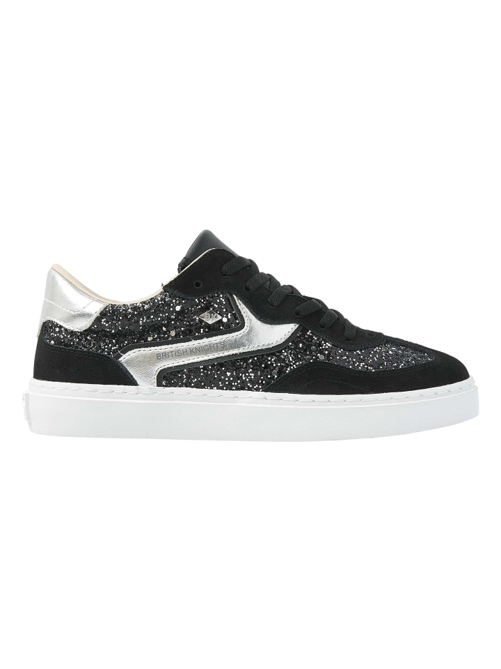 Sneaker Flare in schwarz/silberfarben