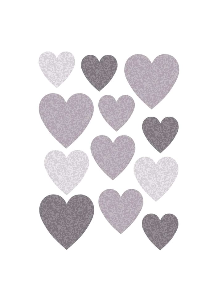 Wandsticker Herzen
