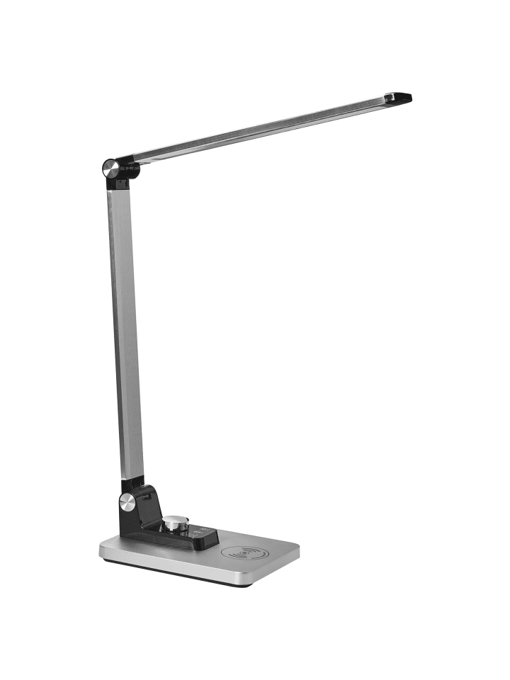 Büroleuchten ENIF in Silber - (W) 14 x (H) 41 x (L) 35 cm